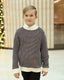 MIX DESIGN CREWNECK SWEATER